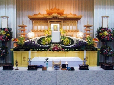 3号生花祭壇